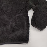 Sanca BOA V CARDIGAN S23FSW13 フリースジャケット サイズ0 日本製 カーディガン ブラック レディース サンカ【中古】6-0802T∞