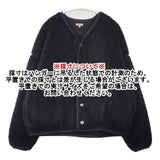 Sanca BOA V CARDIGAN S23FSW13 フリースジャケット サイズ0 日本製 カーディガン ブラック レディース サンカ【中古】6-0802T∞