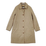 MHL. FINE TOUGH POPLIN COAT ダウンライナー付き 595-6210503 定価53900円 ステンカラーコート ベージュ レディース エムエイチエル【中古】6-0802T∞