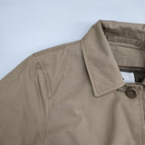 MHL. FINE TOUGH POPLIN COAT ダウンライナー付き 595-6210503 定価53900円 ステンカラーコート ベージュ レディース エムエイチエル【中古】6-0802T∞