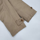 MHL. FINE TOUGH POPLIN COAT ダウンライナー付き 595-6210503 定価53900円 ステンカラーコート ベージュ レディース エムエイチエル【中古】6-0802T∞