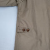 MHL. FINE TOUGH POPLIN COAT ダウンライナー付き 595-6210503 定価53900円 ステンカラーコート ベージュ レディース エムエイチエル【中古】6-0802T∞