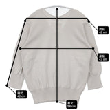 MHL. DRY SLUB COTTON ドライコットン Vネック 595-9162500 セーター ニット ライトグレー レディース エムエイチエル【中古】6-0518M∞