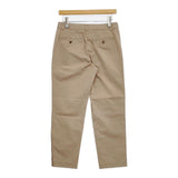 MARGARET HOWELL COTTON TROUSERS コットントラウザーズ 578-142314 パンツ ベージュ レディース マーガレットハウエル【中古】6-0423G∞