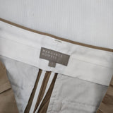 MARGARET HOWELL COTTON TROUSERS コットントラウザーズ 578-142314 パンツ ベージュ レディース マーガレットハウエル【中古】6-0423G∞