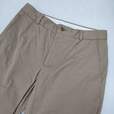 MARGARET HOWELL COTTON TROUSERS コットントラウザーズ 578-142314 パンツ ベージュ レディース マーガレットハウエル【中古】6-0423G∞