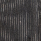 MARGARET HOWELL 589-6156002 ストライプ リネンノースリーブ ドレス ワンピース チャコールグレー レディース マーガレットハウエル【中古】6-0611S∞