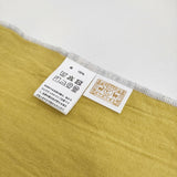 中川政七商店 やわらかガーゼの四角ストール 黄 定価4290円 1009-0522-201 ストール イエロー レディース 中川政七商店【中古】6-0210G♪