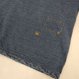 45R/45rpm でこぼこ天竺の908チロリアンジャケット 定価44000円 ジャケット ブルー レディース フォーティーファイブアールピーエム【中古】6-0423M∞