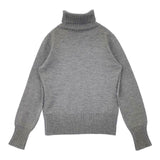 45R/45rpm ツイストフロートタートル 定価24200円 セーター ニット グレー レディース フォーティーファイブアールピーエム【中古】6-0802T∞
