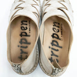 trippen PUSH MUD サイズ38 メッシュ シューズ・靴 アイボリー レディース トリッペン【中古】6-0223G◎