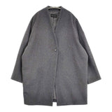 TRAVAIL MANUEL ウールビーバーネイプカラーハーフコート 定価39600円 サイズM 25AW グレー レディース トラバイユマニュアル【中古】6-0210T♪