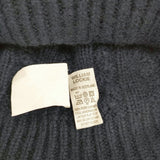 WILLIAM LOCKIE カシミヤ スコットランド製 ニット帽 帽子 ニットキャップ ネイビー レディース ウィリアムロッキー【中古】6-0921T◎