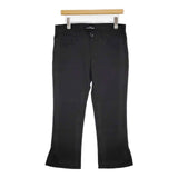 tricot COMME des GARCONS ウール クロップド パンツ AD2011 ブラック レディース トリココムデギャルソン【中古】6-0516G∞