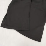 tricot COMME des GARCONS ウール クロップド パンツ AD2011 ブラック レディース トリココムデギャルソン【中古】6-0516G∞