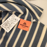 ANDERSEN-ANDERSEN イタリア製 コットン ボーダー セーター ニット ブルー ホワイト レディース アンデルセンアンデルセン【中古】6-0516M∞