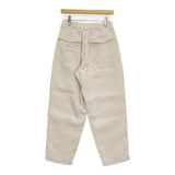 45R/45rpm リネンダックの908ペグトップパンツ 定価62700円 パンツ 25SS ベージュ レディース フォーティーファイブアールピーエム【中古】6-0210M♪