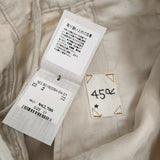 45R/45rpm リネンダックの908ペグトップパンツ 定価62700円 パンツ 25SS ベージュ レディース フォーティーファイブアールピーエム【中古】6-0210M♪