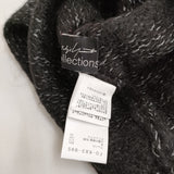 Yohji Yamamoto CABLE KNIT ROUND NECK CABLE KNIT PO 定価44660円 セーター ニット 24-25AW ブラック レディース ヨウジヤマモト【中古】6-0219T♪