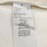 MAISON MARGIELA 22SS S51GC0512 S23876 コットン 無地 Mサイズ 半袖Ｔシャツ カットソー アイボリー レディース メゾンマルジェラ【中古】6-0506S◎