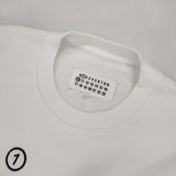 MAISON MARGIELA スウェットシャツ プルオーバー トップス 刺繍 サイズS スウェット 2023 ホワイト ユニセックス メゾンマルジェラ【中古】6-0317M♪