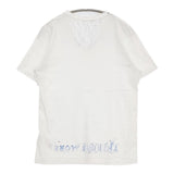 Maison Martin Margiela エイズT サイズS チュニジア製 半袖Ｔシャツ カットソー ホワイト Lブルー ユニセックス メゾンマルタンマルジェラ【中古】6-0403S♪