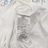 Maison Martin Margiela エイズT サイズS チュニジア製 半袖Ｔシャツ カットソー ホワイト Lブルー ユニセックス メゾンマルタンマルジェラ【中古】6-0403S♪