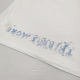 Maison Martin Margiela エイズT サイズS チュニジア製 半袖Ｔシャツ カットソー ホワイト Lブルー ユニセックス メゾンマルタンマルジェラ【中古】6-0403S♪