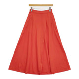 COGTHEBIGSMOKE HALO SEMI-FLARE SKIRT 8501-130-823-1 定価33000円 フレアロングスカート オレンジ レディース コグ ザ ビッグスモーク【中古】6-0403M♪