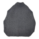 OLTA DESIGNS オルタデザインズ Turtleneck Poncho 定価28600円 025-44-703 アルパカ混 ポンチョ グレー レディース【中古】6-0802T∞