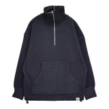 THE SHINZONE HALF ZIP SWEATSHIRT ハーフジッププルオーバー 定価31900円 スウェット 24AW ネイビー レディース シンゾーン【中古】6-0916T♪