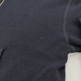 THE SHINZONE HALF ZIP SWEATSHIRT ハーフジッププルオーバー 定価31900円 スウェット 24AW ネイビー レディース シンゾーン【中古】6-0916T♪