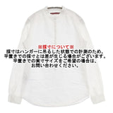 COMPTOIR DES COTONNIERS バンドカラー ストライプ プルオーバー ブラウス シャツ ホワイト レディース コントワーデコトニエ【中古】6-0516M∞