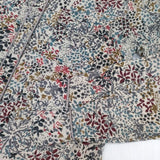 COMPTOIR DES COTONNIERS 花柄 シャツワンピ プルオーバー ワンピース グレー マルチカラー レディース コントワーデコトニエ【中古】6-0516M∞