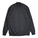evam eva ウールタートルネック 定価30800円 E253K202 サイズM セーター ニット チャコールグレー レディース エヴァムエヴァ【中古】6-0219T♪