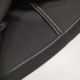 allureville サイズ2 スナップボタン ノーカラージャケット ブラック レディース アルアバイル【中古】6-0329M♪