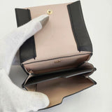 Anya Hindmarch ロープボウ カードケース レザー 名刺入れ ブラック レディース アニヤ・ハインドマーチ【中古】6-0530G∞