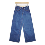 rag & bone ボタンフライ F2-W04111 ジーンズ サイズ25 コットン デニムパンツ ブルー レディース ラグアンドボーン【中古】6-0509G∞