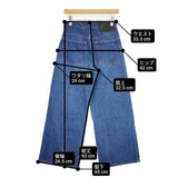 rag & bone ボタンフライ F2-W04111 ジーンズ サイズ25 コットン デニムパンツ ブルー レディース ラグアンドボーン【中古】6-0509G∞