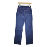 SERGE de bleu DRY-04P-CAS STAPLE DRY コットン サイズ24 ジーンズ デニムパンツ ブルー レディース サージ【中古】6-0509G∞