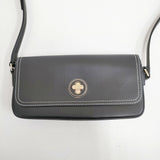 agnes b. レザー 定価45100円 RAS25-05 ショルダーバッグ ブラック レディース アニエスベー【中古】6-0219G♪