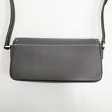 agnes b. レザー 定価45100円 RAS25-05 ショルダーバッグ ブラック レディース アニエスベー【中古】6-0219G♪