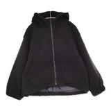 MARMARMAR ボアフードブルゾン 定価25960円 4-870061 パーカー ブルゾン 25AW ブラック レディース マーマーマー【中古】6-0219T♪