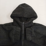 MARMARMAR ボアフードブルゾン 定価25960円 4-870061 パーカー ブルゾン 25AW ブラック レディース マーマーマー【中古】6-0219T♪