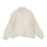mina perhonen couche アルパカナイロン プルオーバーニット 定価66000円 サイズ38 aca8924 セーター ニット 24AW ホワイト レディース ミナペルホネン【中古】6-0801T∞