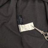 JURGEN LEHL 日本製 ウールハイネック サイズL J0153UB106 長袖Ｔシャツ カットソー ロンＴ チャコールグレー レディース ヨーガンレール【中古】6-0801T∞