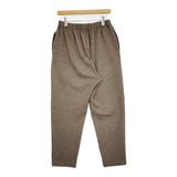 JURGEN LEHL ウール天竺フェルトのレディスパンツ J0154UP621 サイズL 日本製 定価41800円 25AW グレージュ レディース ヨーガンレール【中古】6-0219T♪