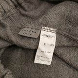 JURGEN LEHL ウール天竺フェルトのレディスパンツ J0154UP621 サイズL 日本製 定価41800円 25AW グレージュ レディース ヨーガンレール【中古】6-0219T♪