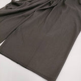JURGEN LEHL ウールコットンスムース J0153UP121 定価57200円 日本製 パンツ 25AW チャコールグレー レディース ヨーガンレール【中古】6-0219T♪