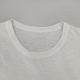 45R/45rpm ポケットT コットン サイズ3 半袖Ｔシャツ カットソー ホワイト レディース フォーティーファイブアールピーエム【中古】6-0611S∞